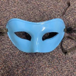 JD Party Mask - Plain Blue