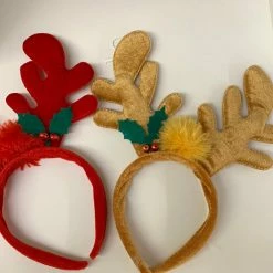 CMA Hair Accessories Antler Headband - Red Or Tan