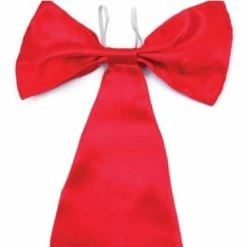 JD Party Novelties Jumbo Red Bow Tie