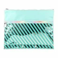 Pink Poppy Large Pencil Case - Green Gifts