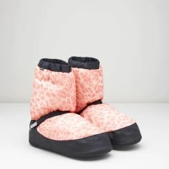 Bloch Warm Up Bootie - Leopard Pink