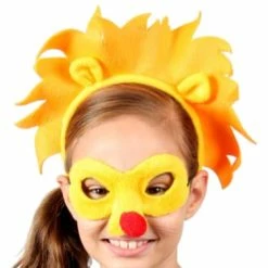 Sweidas Hair Accessories Lion Mask & Headband