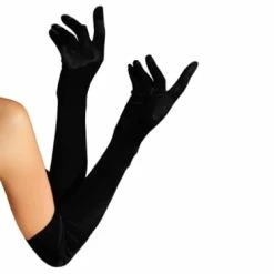 JD Party Long Satin Gloves Frozen / Snow Princess