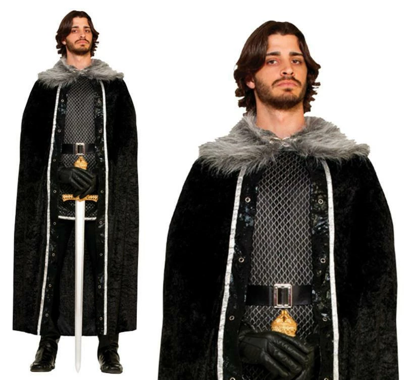 Best deal 😍 Forum Novelties Cape With Faux Fur Trim Black 🥰 1 Forum Novelties Cape With Faux Fur Trim Black