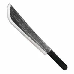 Dr. Toms Machete - Silver/Black Halloween Costumes, Accessories, Makeup