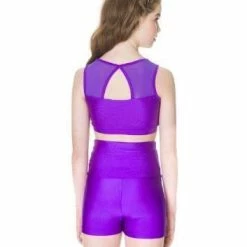 Studio 7 Dancewear Mesh Crop Top