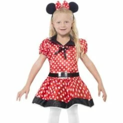 Smiffys Fancy Dress Costumes Minnie Cute Mouse Costume