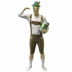 Morphsuits Fancy Dress Costumes Morphsuit - Lederhosen