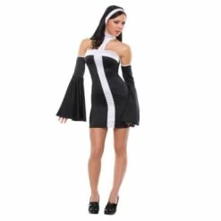 JD Party Naughty Nun Costume Fancy Dress Costumes