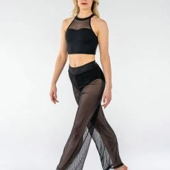 Studio 7 Dancewear Mesh Performance Crop Top