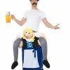 Smiffys Fancy Dress Costumes Piggyback Bavarian Beer Maiden Costume