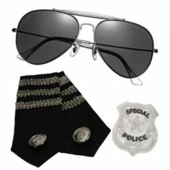 Sweidas Police Costume Accessory Kit Novelties
