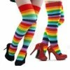JD Party RAINBOW Over The Knee Stockings