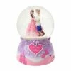 Pink Poppy Gifts Rotating Princess Musical Snowglobe