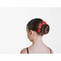 Studio 7 Dancewear Hair Accessories Ruby Sparkle Hairpiece - Red