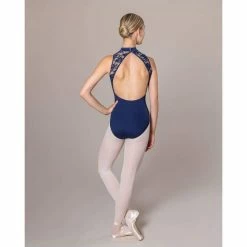 Brand new ✨ Energetiks Scarlett Leotard | Navy Blue Dancewear ✨ 9 Energetiks Scarlett Leotard | Navy Blue Dancewear