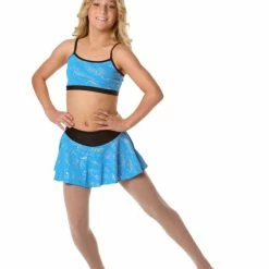 Studio 7 Dancewear Sequin Glitter Crop Top