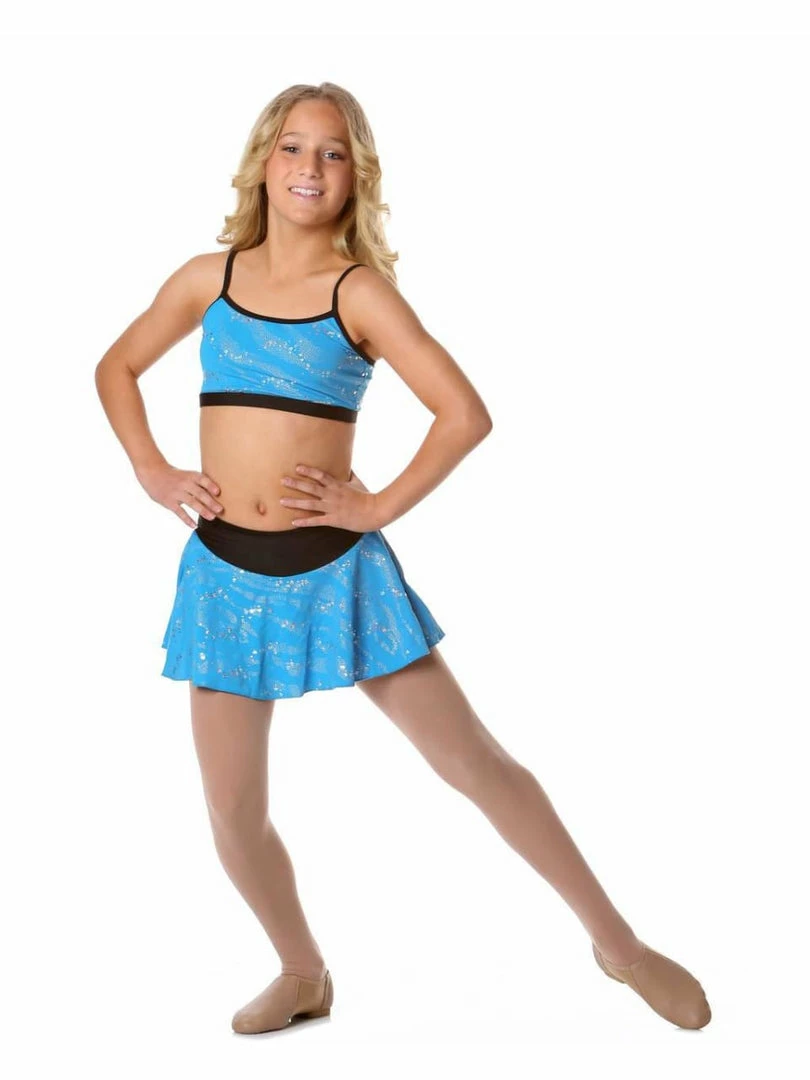 Hot Sale โ๏ธ Studio 7 Dancewear Sequin Glitter Crop Top ๐ 1 Studio 7 Dancewear Sequin Glitter Crop Top