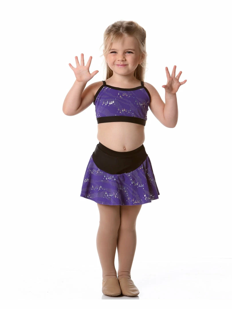 Hot Sale โ๏ธ Studio 7 Dancewear Sequin Glitter Crop Top ๐ 2 Studio 7 Dancewear Sequin Glitter Crop Top