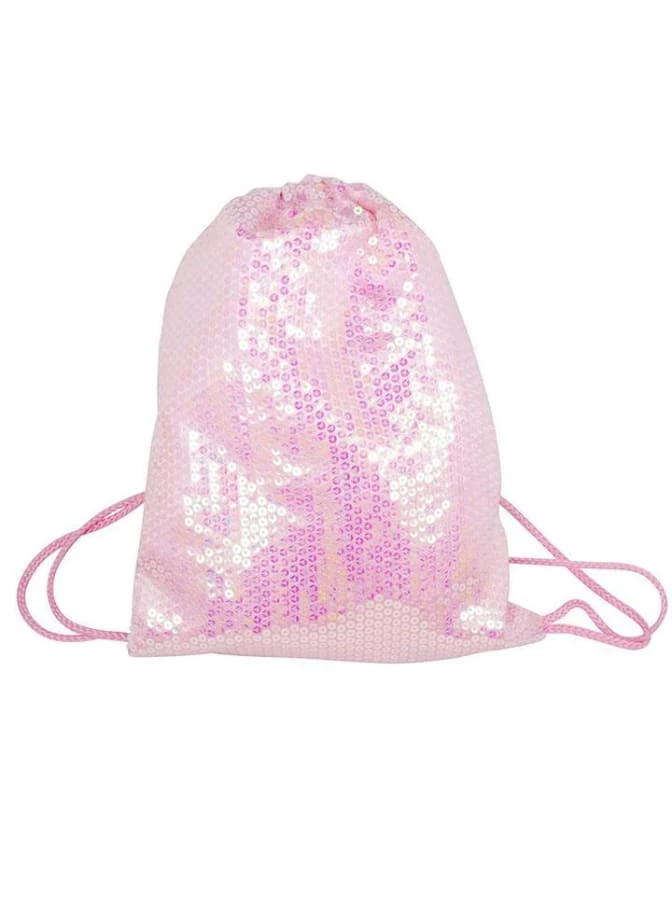 Cheap 🎉 Pink Poppy Sequin Drawstring Bag / 👟 Shoe Bag ✔️ 4 Pink Poppy Sequin Drawstring Bag / Shoe Bag