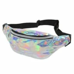 JD Party Dance Bags Bum Bag - Silver