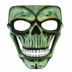 Dr. Toms Skeleton Mask - Green Unearthed Halloween Costumes, Accessories, Makeup