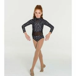 Studio 7 Dancewear Storm Leotard - White/Black