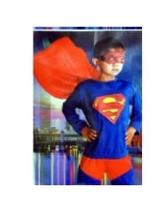 CMA Fancy Dress Costumes Superman - Kids Small