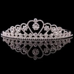 Mad Ally Large Heart Tiara Hair Accessories