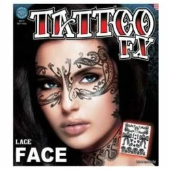 FX Tinsley Tattoo FX - Lace Face Halloween Costumes, Accessories, Makeup