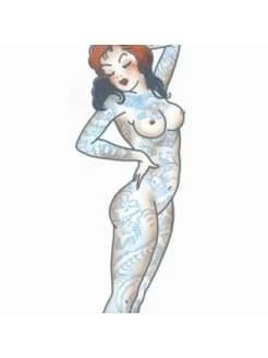 Carnival Products Tattooed Pin Up Girl