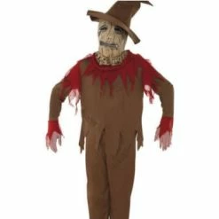 CMA Fancy Dress Costumes Pumpkin Scarecrow Costume
