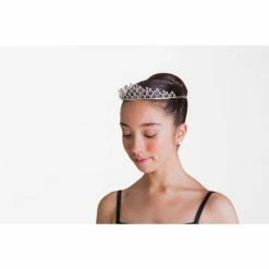 Studio 7 Dancewear The Victoria Tiara - Crystal White Hair Accessories