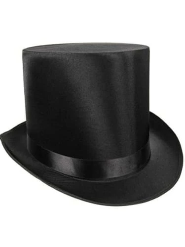 New 💯 CMA Top Hat - Satin High Hats 🌟 1 CMA Top Hat - Satin High Hats