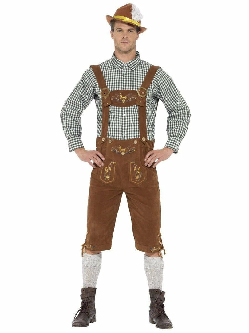 Hot Sale ✨ Smiffys Traditional Deluxe Hanz Bavarian Costume 🤩 1 Smiffys Traditional Deluxe Hanz Bavarian Costume