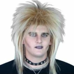 Carnival Products Wig - 80s Rockstar Mullett Wigs