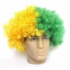 CMA Wigs Wig - Yellow/Green Oz Afro