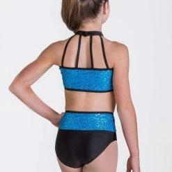 Studio 7 Dancewear Bright Lights Halter Crop Top