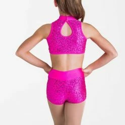 Studio 7 Dancewear Attitude Shorts | Hot Pink